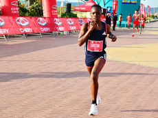 SA All-Comers Record Holder, Christine Njoki sets her sights on the Totalsports Women's Race in Durban