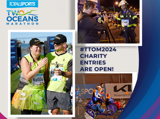 Totalsports Two Oceans Marathon charity entries are OPEN