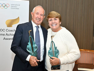 Jane Figueiredo and Vitaliy Petrov named as winners of IOC Coaches Lifetime Achievement Awards 2024