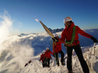 Stage 39 - Olympic Torch Relay - A historical Olympic day in Haute-Savoie to celebrate the centenary of the first winter Olympic Games in Chamonix-Mont-Blanc