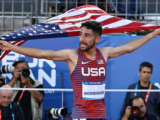 Rodriguez's Pan American Gold Earns Him USATF Athlete of the Week Honors