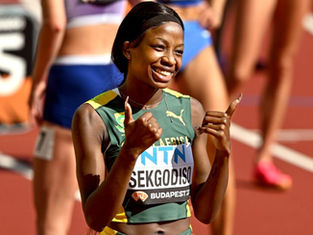 Prudence Sekgodiso Advances to Next Round of 800m in Paris with a Time of 1:59.84!