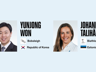 Milano Cortina 2026 Olympians elect Yunjong Won and Johanna Talihärm as new members to IOC Athletes’ Commission