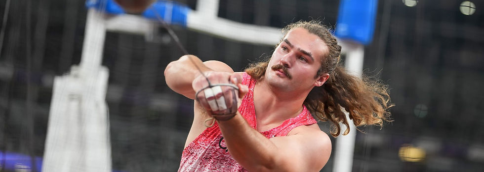 Katzberg breaks championship record to win hammer in Tokyo