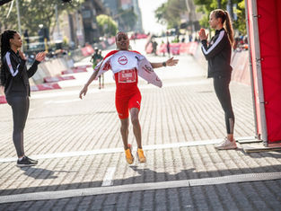 New course records for Xaba and Kipngetich at Absa RUN YOUR CITY JOBURG 10K