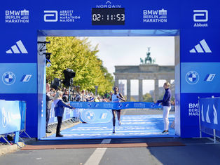 Assefa smashes world marathon record in Berlin with 2:11:53