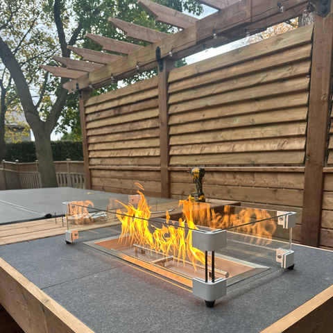 Fenced In Fired Up: Backyard Privacy and Fire Bar