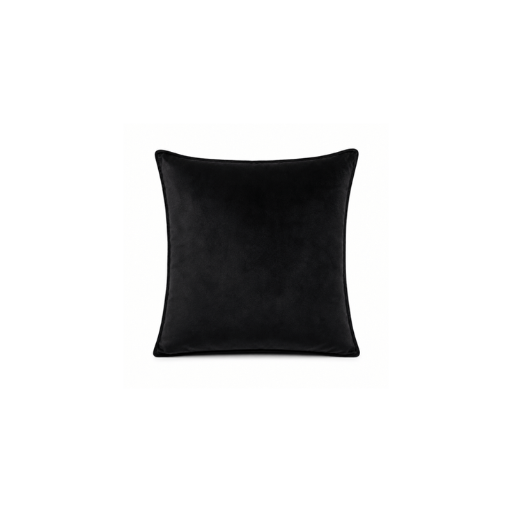 Black Velvet Throw Pillow