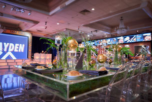 Table Decor - Philadelphia Event Decor - Green Valley Country Club Bar Mitzvah