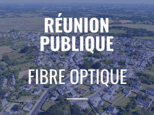 Réunion publique fibre optique