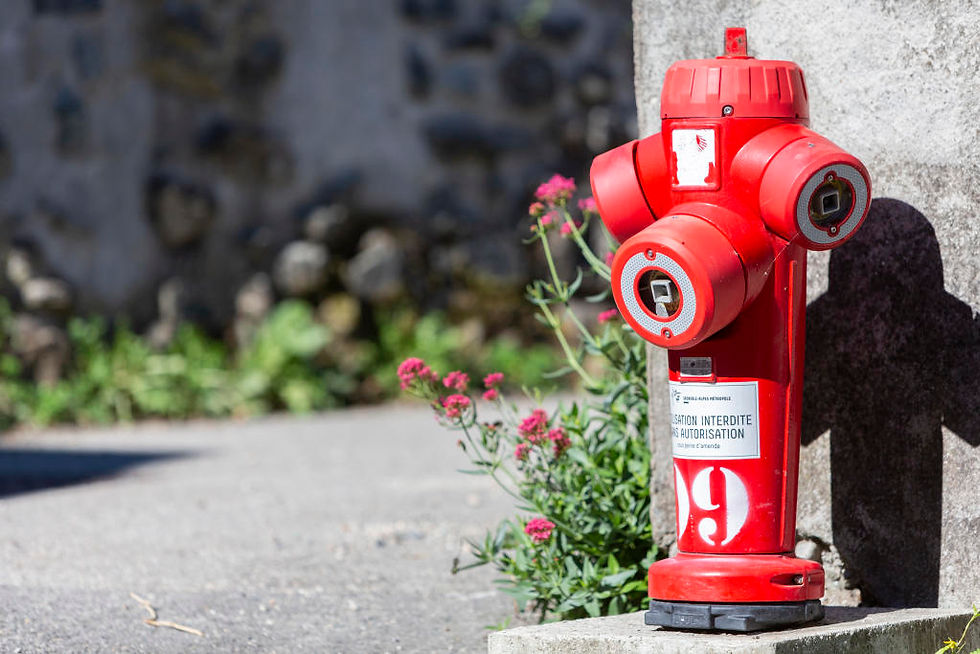 Vérification des poteaux d'incendie