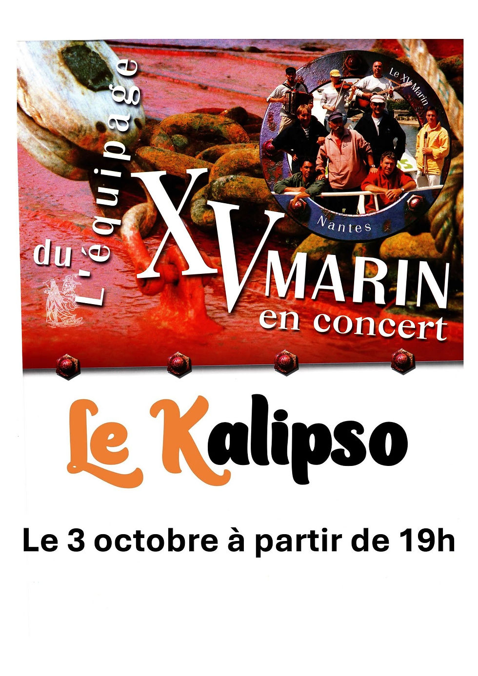 Concert L'équipage du XV marin