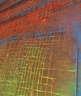 heat map of bridge deck showing steel re