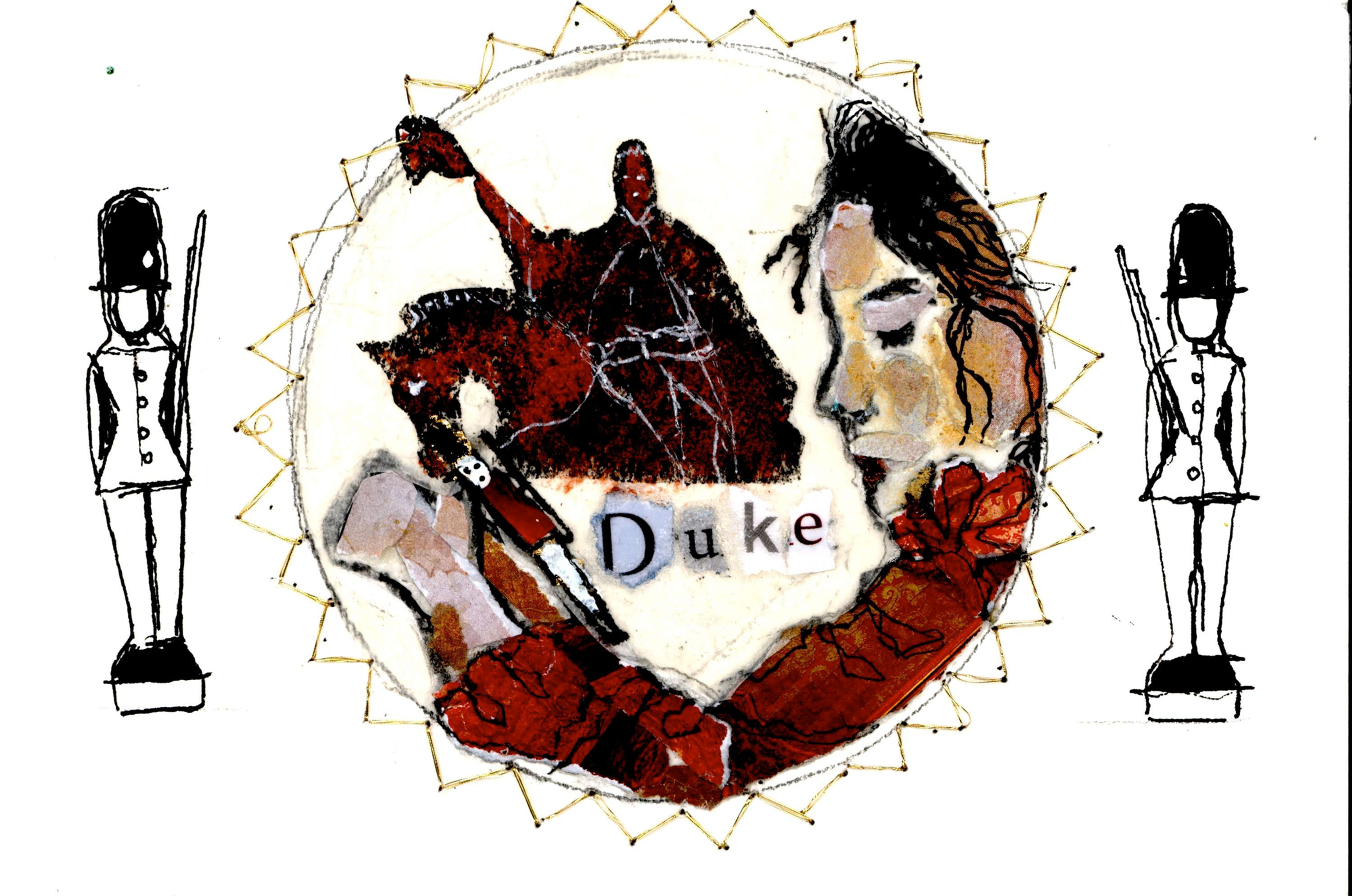 Bronte Miniature Kingdoms: Charlotte with her toy soldier the Duke of Wellington