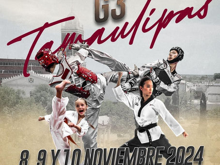 Inicia Campeonato Nacional G-3 de Taekwondo en Ciudad Victoria