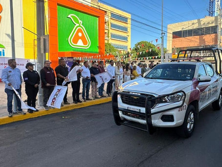 Presente Guardia Estatal en arranque de El Buen Fin 2025 en la zona sur