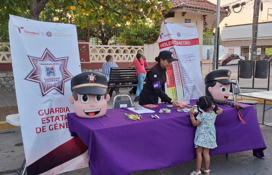 Mantiene Guardia Estatal de Género proximidad con familias durante periodo vacacional
