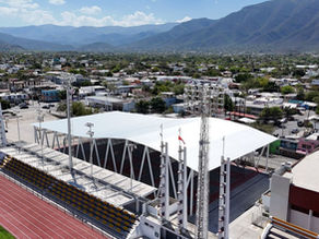Actualiza Gobierno del Estado sistema de alumbrado del estadio “Marte R. Gómez”