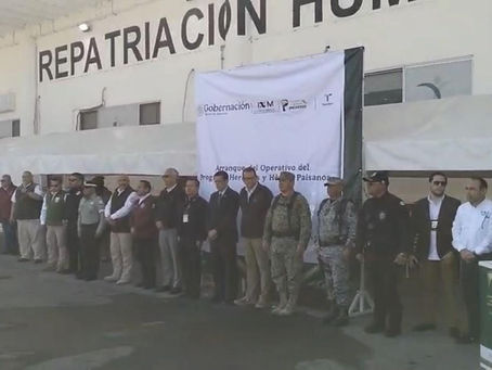 Participa Guardia Estatal en banderazo de operativo “Heroínas y Héroes Paisanos” en Nuevo Laredo