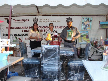 Promueve CEDES Matamoros muebles y artesanías con Expo-venta “Fiestas patrias”