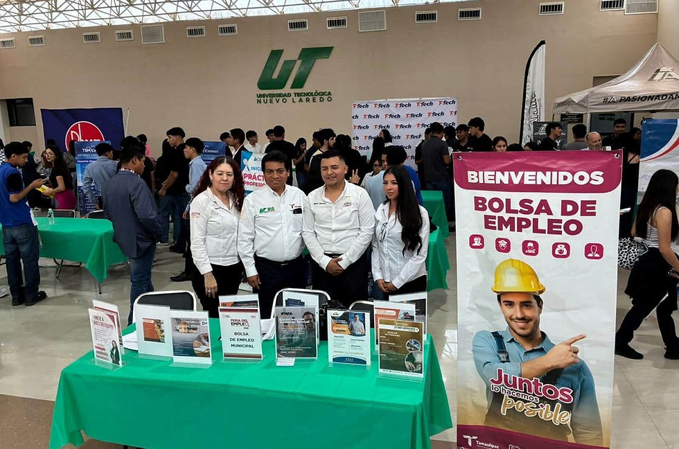 Fortalece UT Nuevo Laredo inserción laboral con Feria del Empleo y Estadías