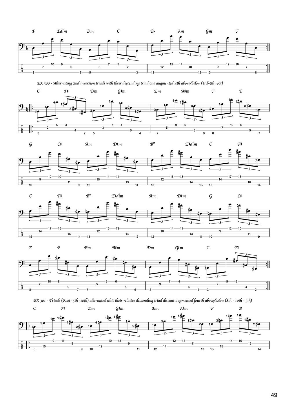 Thumbnail: 500 Exercises for Bass (Pdf Eng)