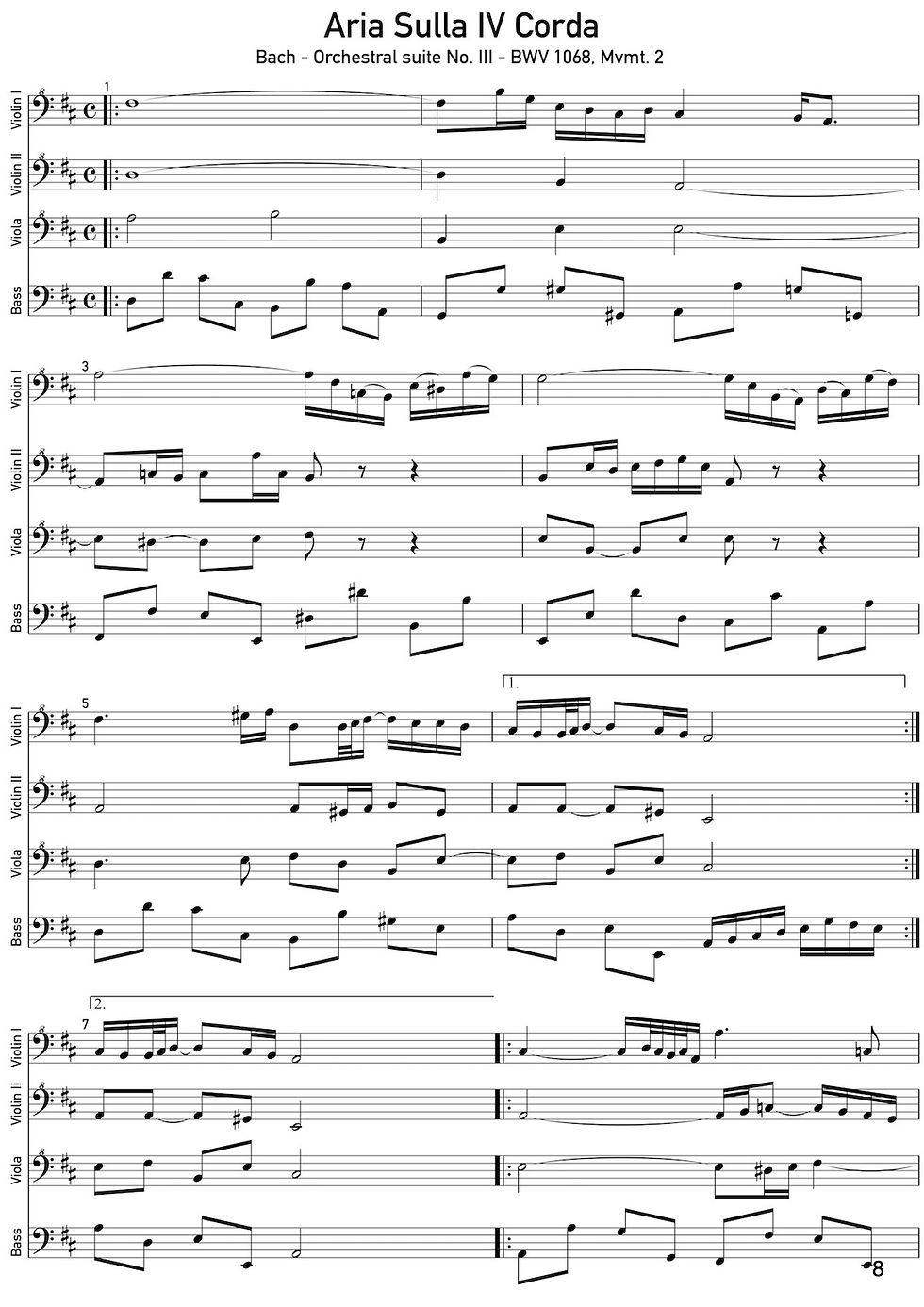 Miniatura: Studying Classical Music on Bass Guitar (NO TAB)