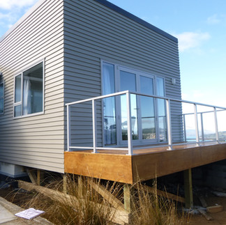 a Deck designed by DTCE Structural Engineers for a new house