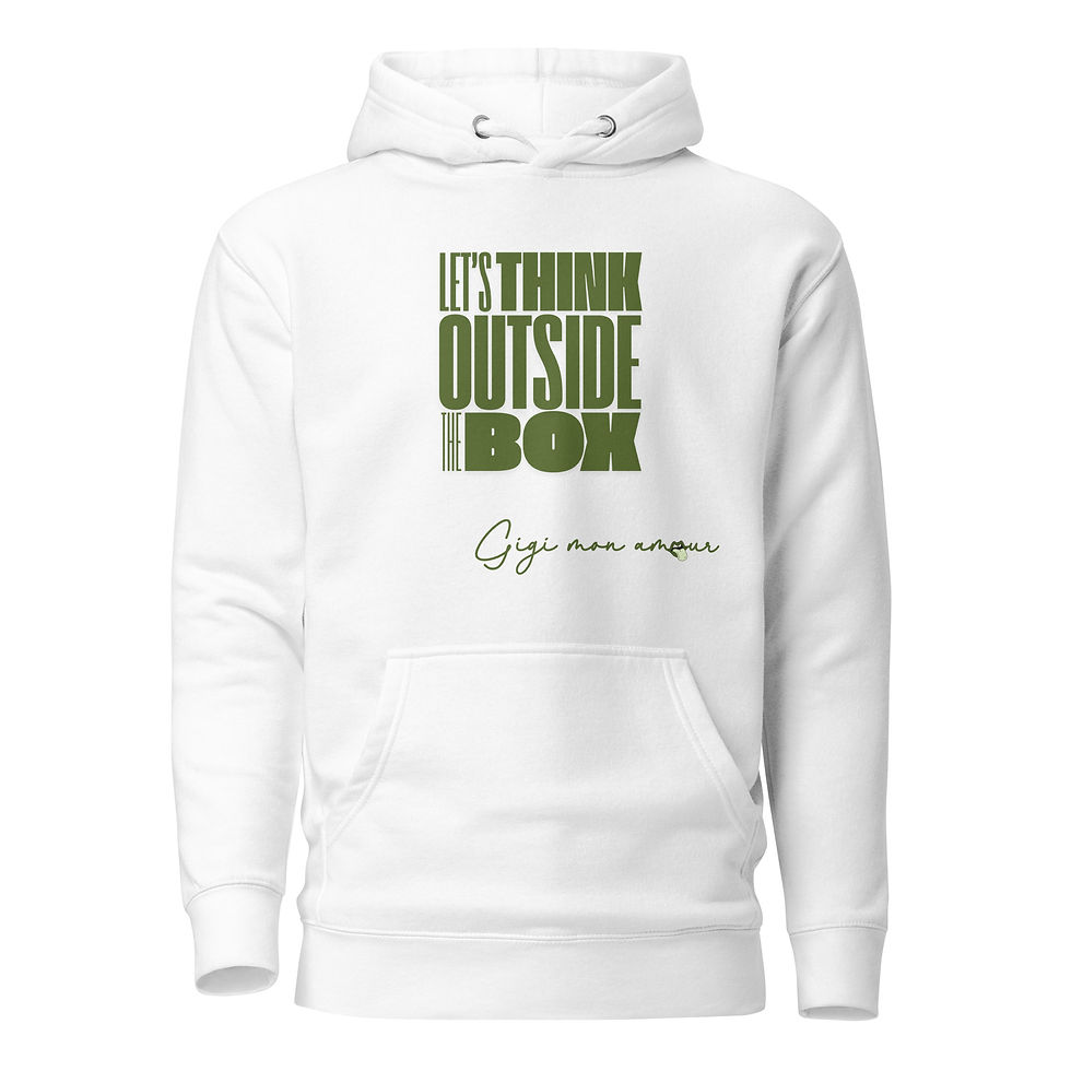 Miniature : Hoodie à capuche "Think Outside the Box"