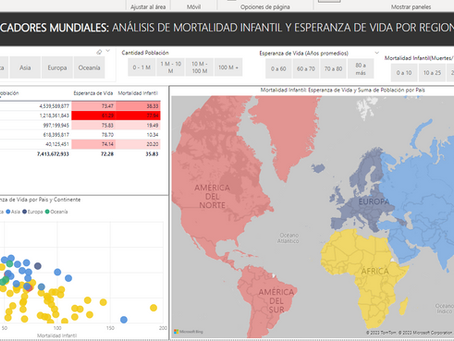 š Esperanza de Vida y Mortalidad: Un AnĆ”lisis Global con Power BI š