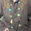Thumbnail: Sz L: Brown Linen GOOD EARTH Embroidered Pears Button Down Shirt 