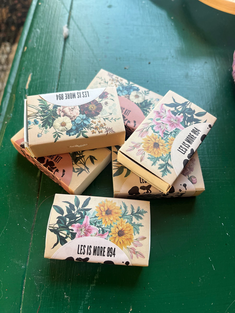 Thumbnail: Mini Matchbox Sewing Kit 