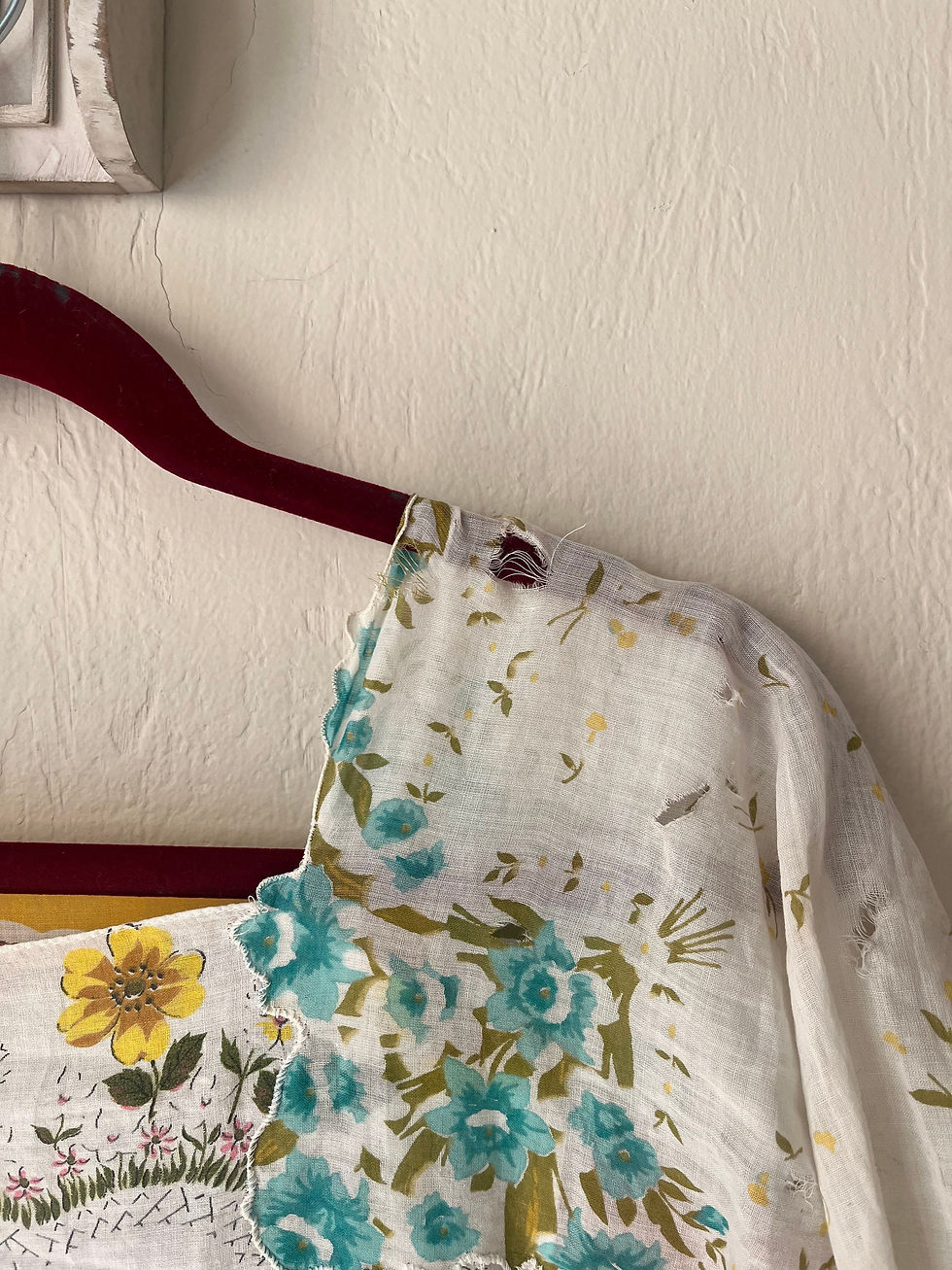 Thumbnail: Sz M/L: Upcycled Vintage Handkerchief Dress