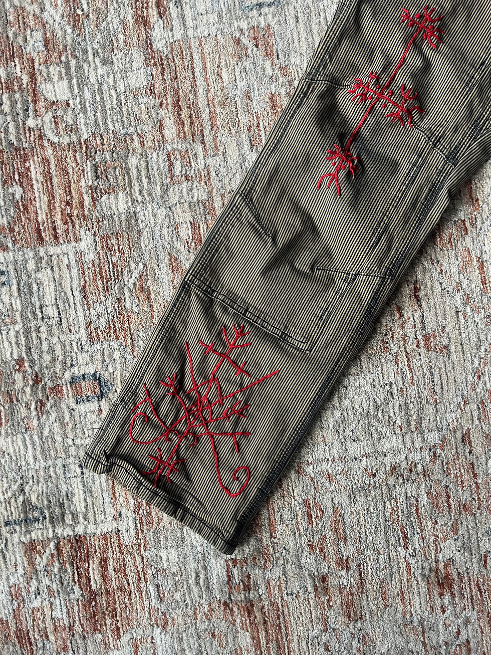 Thumbnail: SZ S: Sigil Pinstriped WorkwearPants 