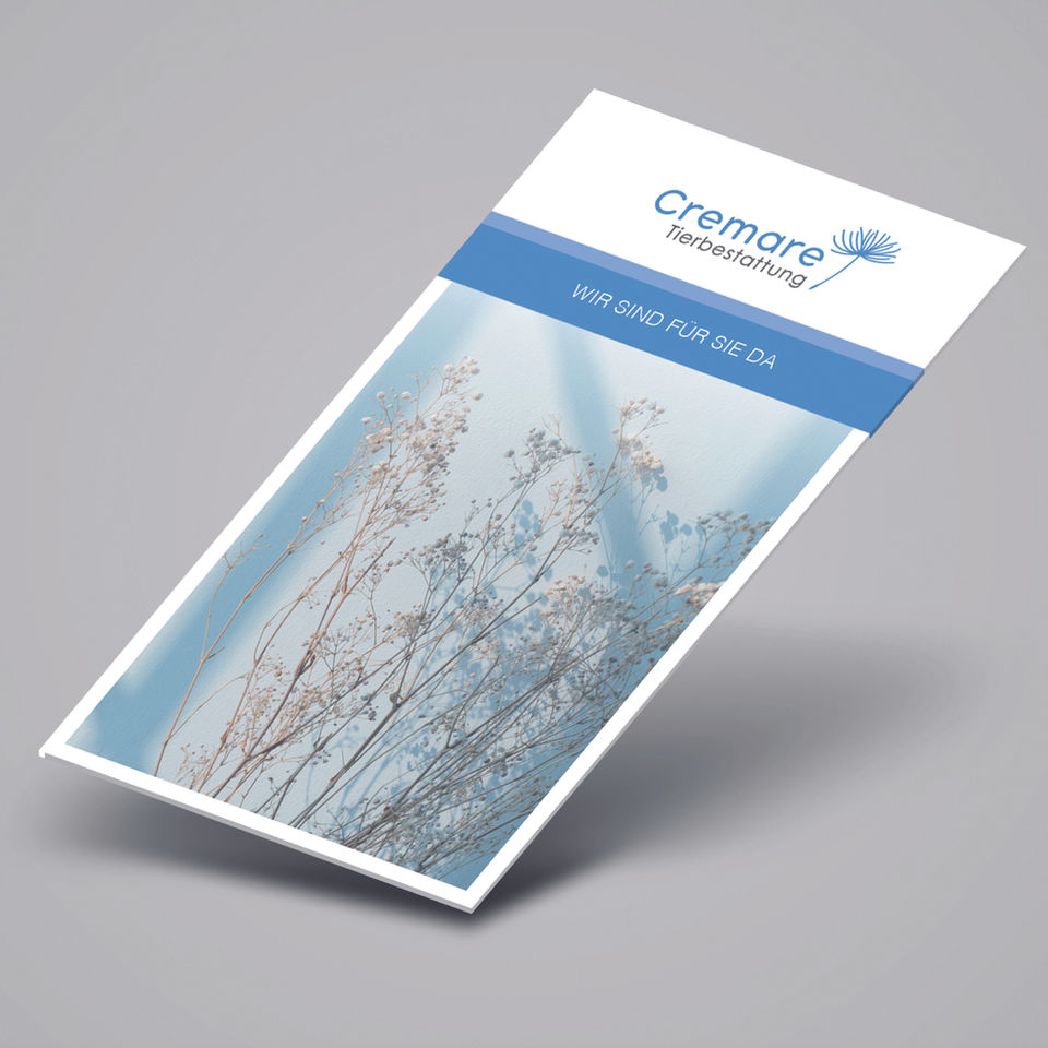 Cremare Tierbestattung corporate Design