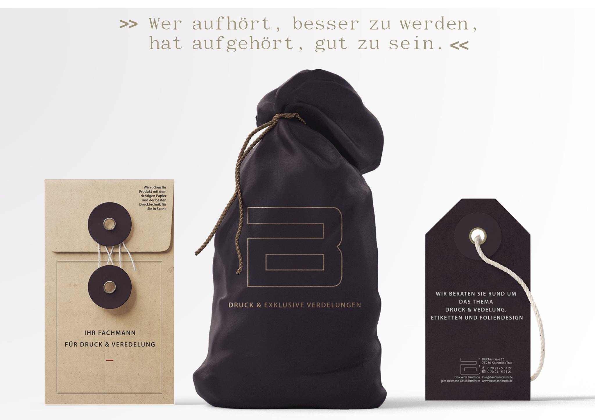 CI mit Veredelungsbeispiel