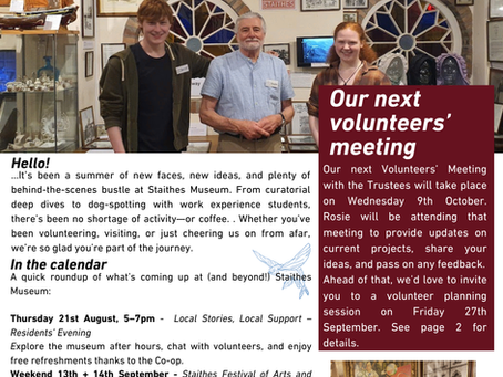 Staithes Museum Newsletter - July 2025