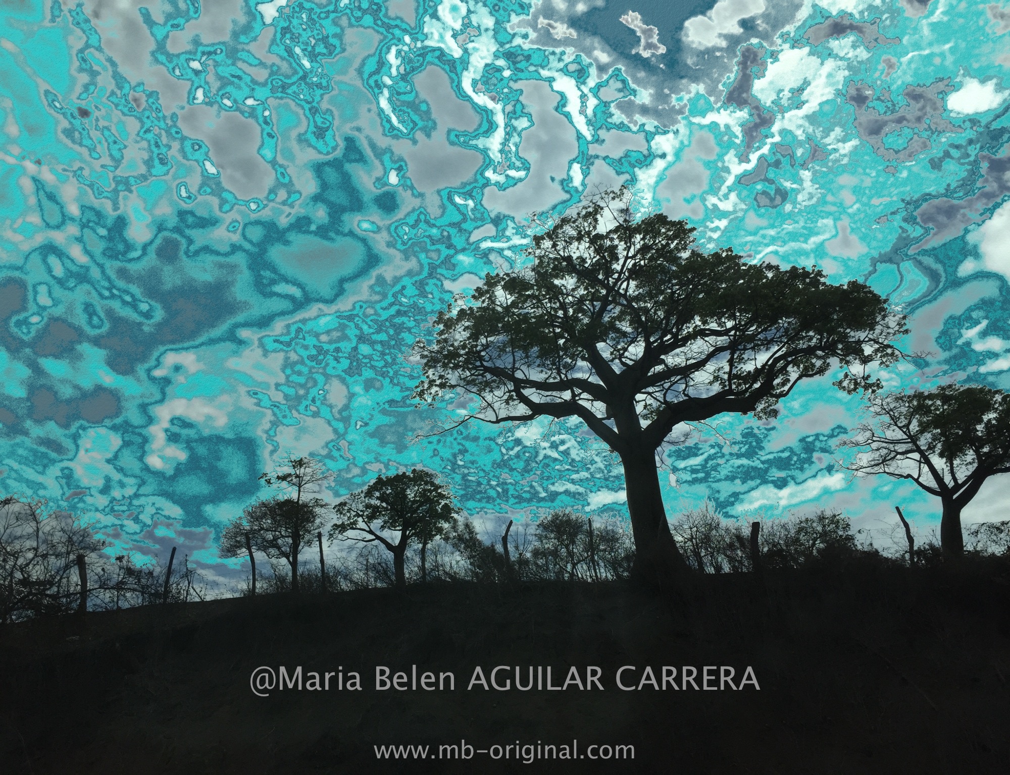 Feeling blue-art