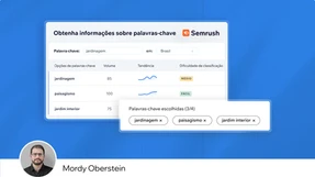 Como pesquisar palavras-chave com a integração Semrush do Wix