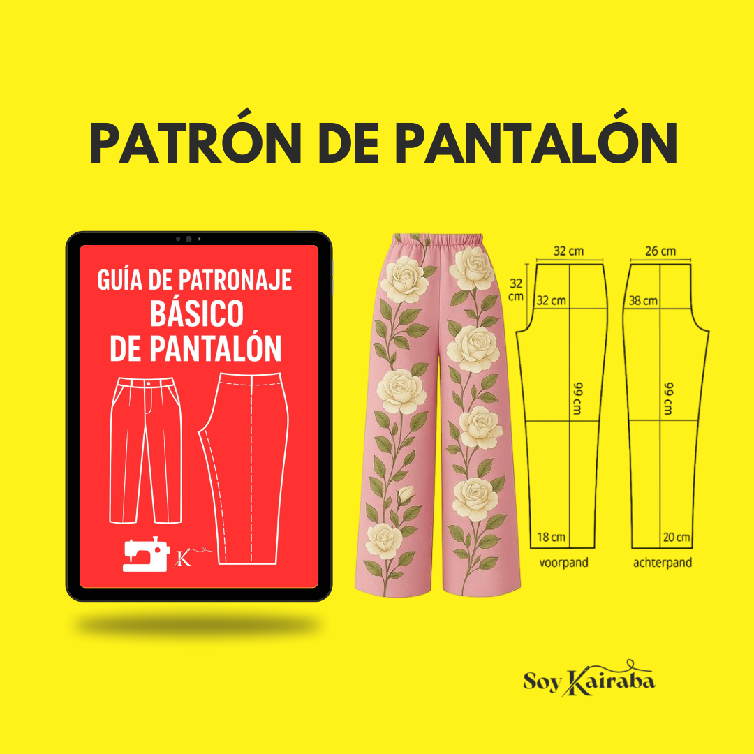 patronaje de pantalón
