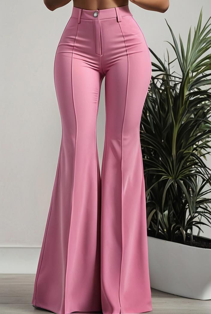 pantalón bota campana elegante