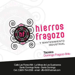CARTE DE VISITE HIERROS FRAGOZO