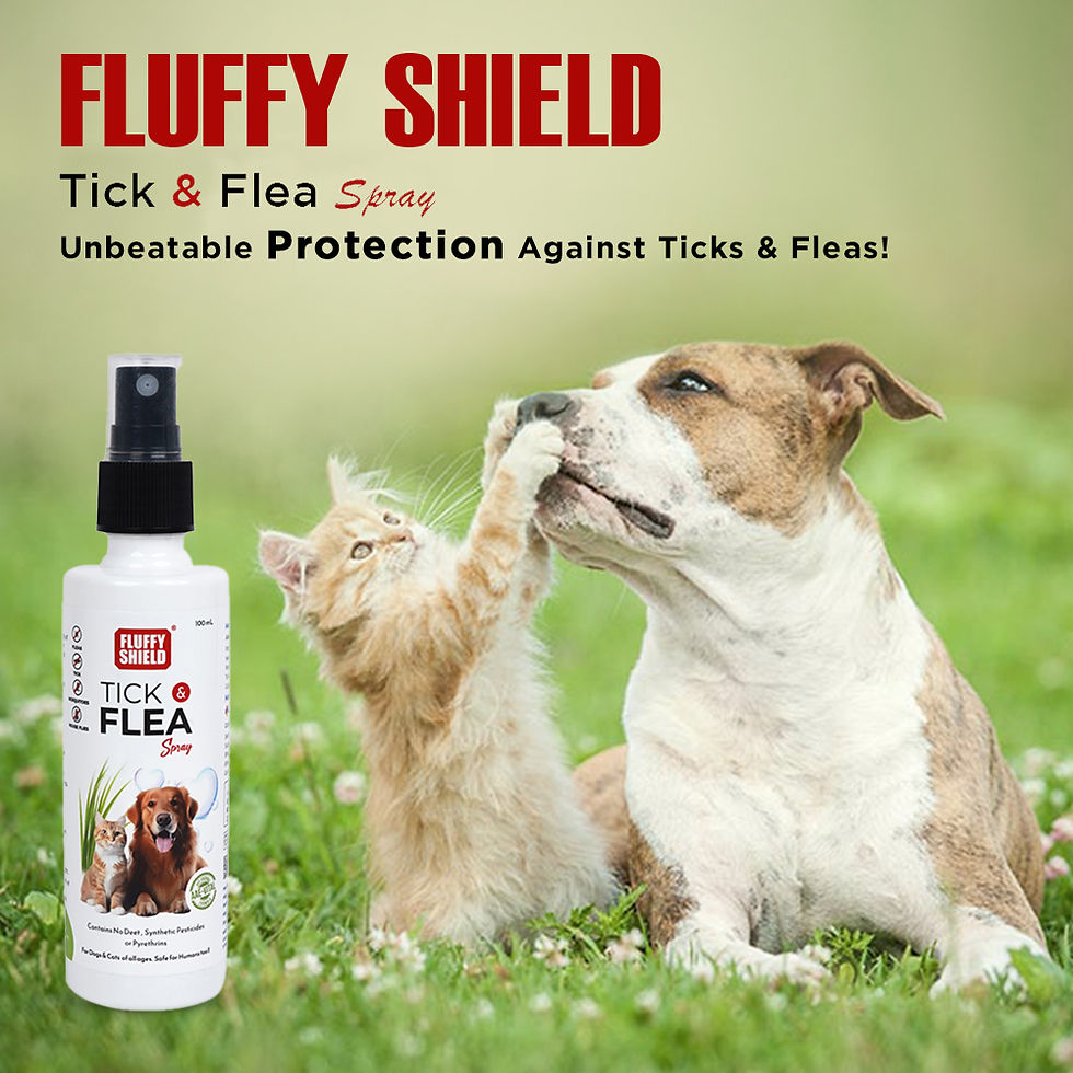 Thumbnail: FluffyShield Tick & Flea Spray | Floral Fragrance | 100ml