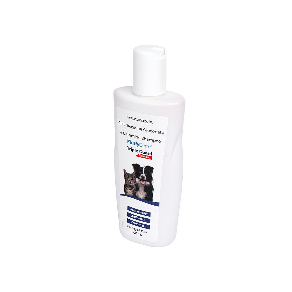 Thumbnail: FluffyDerm Triple Guard Shampoo