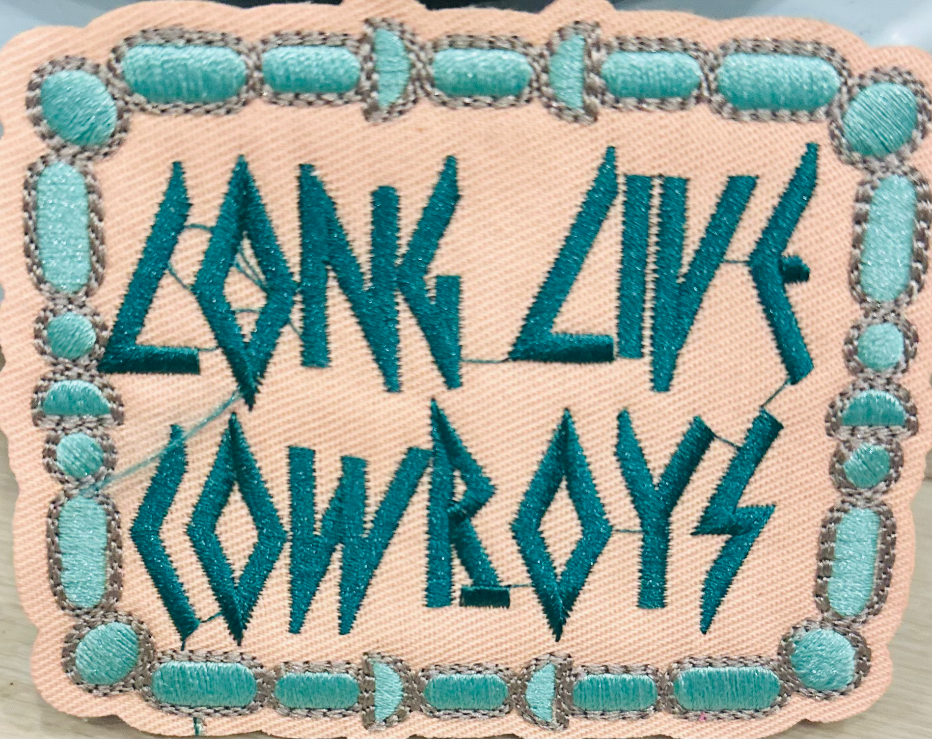 Long Live Cowgirls Patch