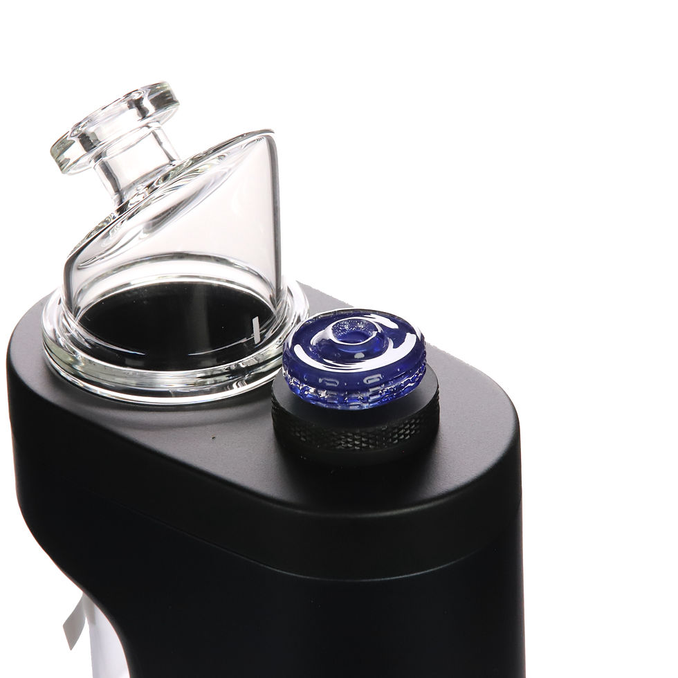 NIB Glass Bolt Spinner Cap for Dr. Dabber Switch 2
