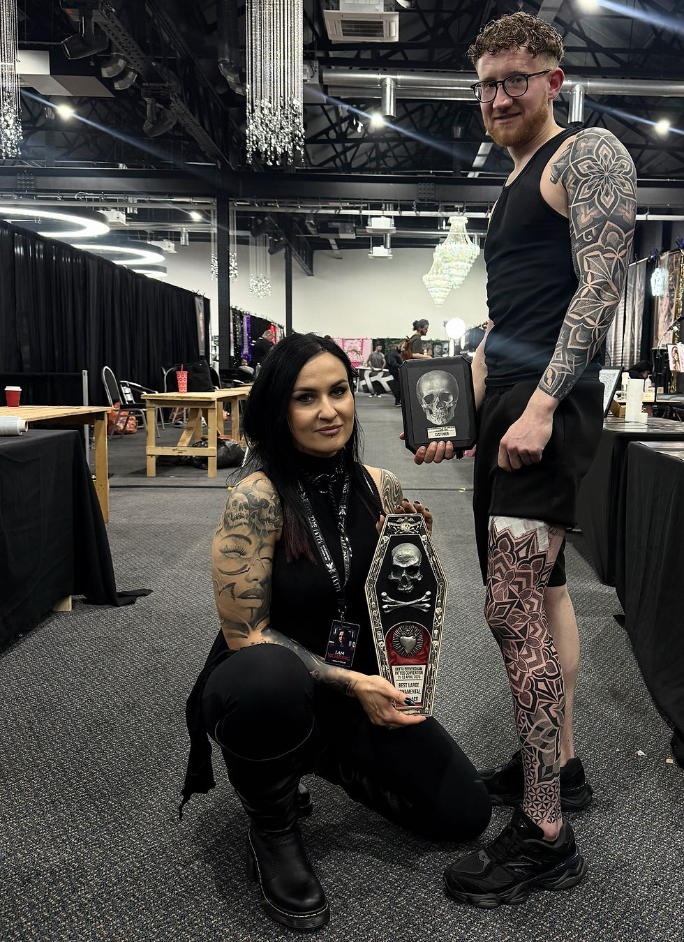 Anna Wins UKTTA Award | Yarson Tattoo Studio