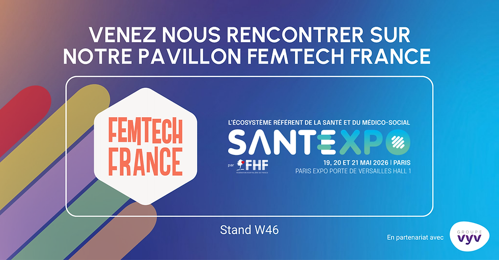 Femtech France à SantExpo 2026 : notre pavillon pour faire avancer la santé des femmes