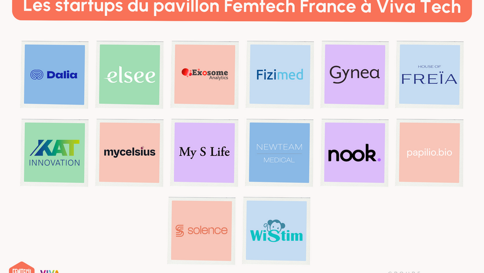 Découvrez le programme et les startups exposantes sur notre pavillon Femtech France à Viva Tech