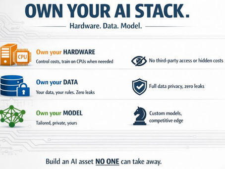 If you’re serious about AI, stop renting your brain, own your stack!